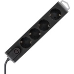 Somogyi Elektronic 4 Plug 3 m Switch (NVT 4K-3/BK)