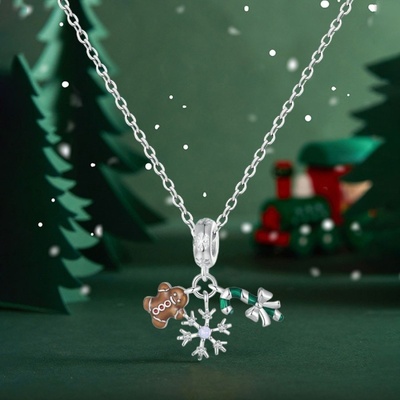 Grace Silver Jewellery Stříbrný náhrdelník NH-BSC941/130 Stříbrná