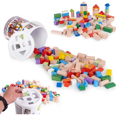 ECOTOYS kocky 100 ks vedierko