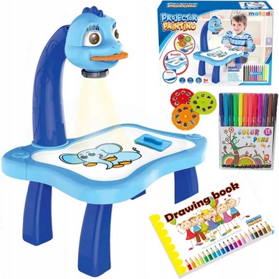 Projektor pro kreslení v kufříku modrý