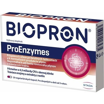 Walmark Biopron ProEnzymes 20 tabliet
