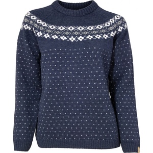Ivanhoe of Sweden Дамски вълнен пуловер Ivanhoe of Sweden Women's Sire Crewneck Wool jumper - Light Navy - размер 42 (EU) (105-3187-0314)