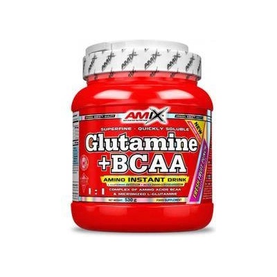 Amix Nutrition Глутамин+ bcaa amix, 0.530кг, Лимон и лайм, 710