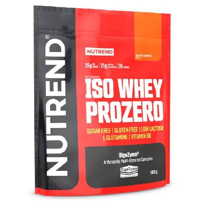 NUTREND Iso Whey PROZERO 500 g slaný karamel
