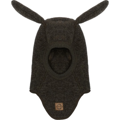 Mikk-Line Mikk Line kojenecká vlněná merino kukla 50047 Dark Brown Melange