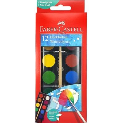 Faber-Castell 82.3032 Комплект акварелни бои 12 бр (82.3032)