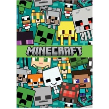 Poznámkový blok Minecraft A6 linkovaný 10,5x15cm