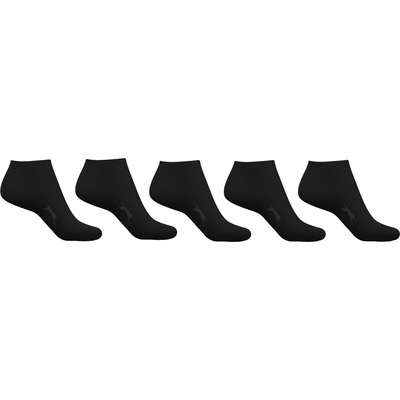 Slazenger Дамски чорапи Slazenger Trainer Socks 5 Pack Ladies - Black