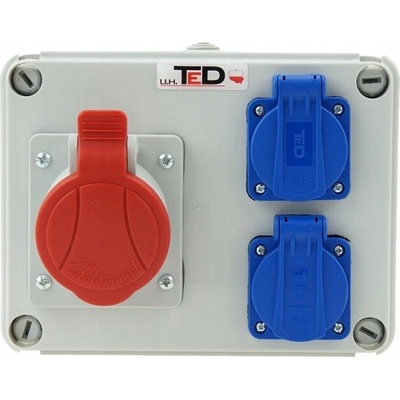 Rozvaděč TED 230 V IP44 16 A