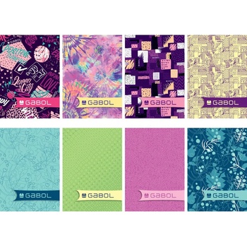 Gabol Тетрадка gabol А5, 80 л. , ред, момичета