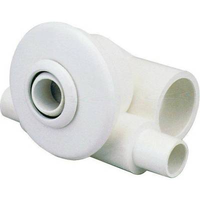 VÁGNER POOL Hydromasážní tryska - Minitryska 24 ABS bílá, 23 mm