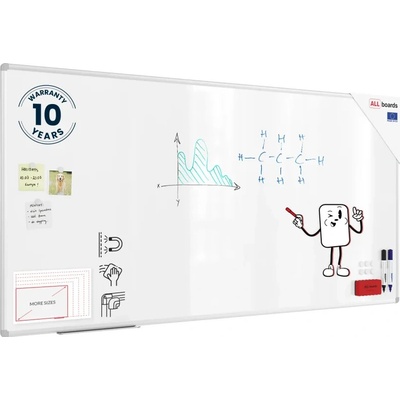 Allboards EX189 Magnetická tabule 180 x 100 PREMIUM EX1810