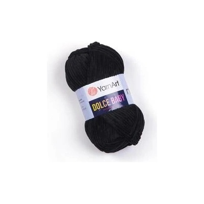 YarnArt Dolce Baby 742 - černá