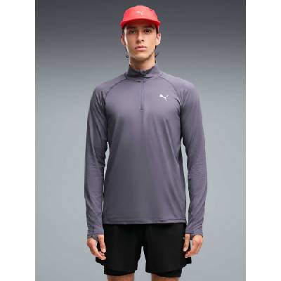PUMA Блуза m run velocity cloudspun 1/4 zip