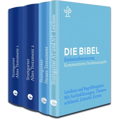 Stuttgarter Altes + Neues Testament + Lexikon im PaketPevná vazba