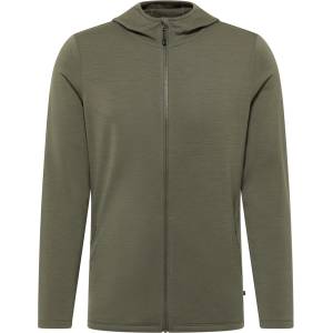 Heber Peak Мъжко вълнено яке Heber Peak Merino210 EvergreenHe. Zip Hoody Zip-up hoodie - Willow Green - размер 4XL (005-6744-1017)