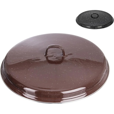 Orion Smaltovaná poklice Brown 37,5cm