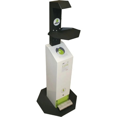 CORYNOR Bezdotykový stojan na dezinfekci rukou, černý, vanička 2 1002 – Zboží Dáma