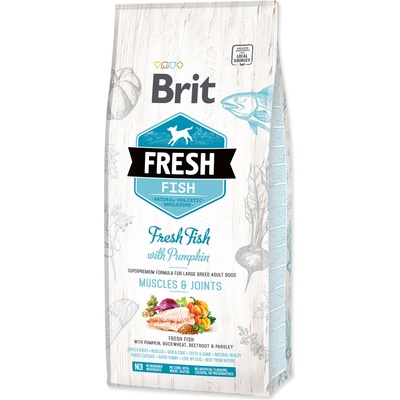 Brit Fresh Fish with Pumpkin Adult Large 2 x 12 kg