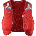Salomon Раница за трейл бягане Salomon Active Skin 4 Set Running vest - Red Dahlia / High Risk Red (502-5645-1412)