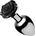 Booty Sparks Black Rose Butt Plug Small