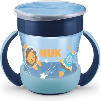 Nuk Чаша NUK - Evolution, Mini Magic Cup, Glow in the Dark, 6+ месеца, 160 ml, Синя (10255538-момче)