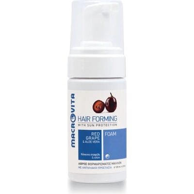 Macrovita Red Grape Hair forming foam Stylingová pena na vlasy 125 ml