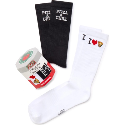 Celio Подаръчен комплект чорапи Пица Celio | Mnogotsveten | МЪЖЕ | ЕДИН РАЗМЕР