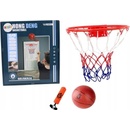 Lean Toys Basketbalový set lopta, kôš, pumpa