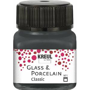 Kreul Classic Боя за стъкло и порцелан Gray 20 ml 1 бр (<![CDATA[16231]]>)
