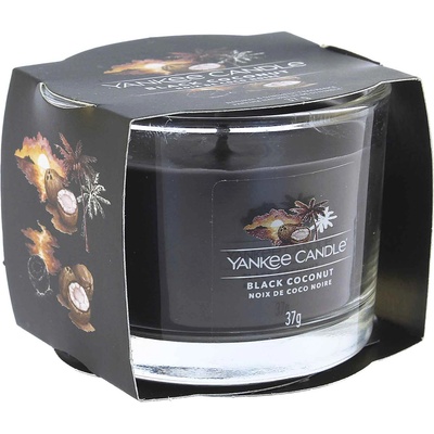 Yankee Candle Black Coconut вотивна свещ грlass 37 гр