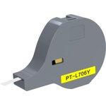 PT P700 L706Y, 6mm x 8m, жълта лента (PT-L706Y)