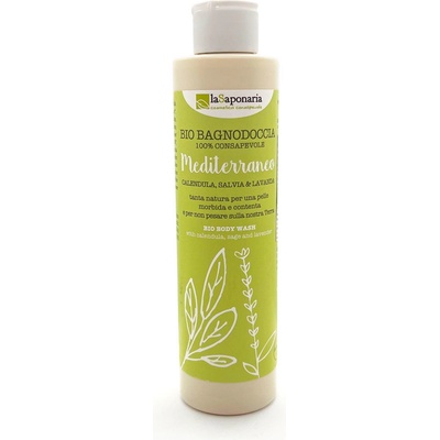 laSaponaria Středomořský sprchový gél BIO 200 ml
