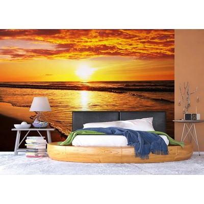 Ag Design FTNXXL-2487 Vliesová fototapeta Západ slunce rozměry 360 x 270 cm
