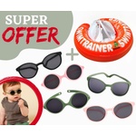  Супер Оферта - Червен обучителен пояс SWIMTRAINER (0-4 години) + Слънчеви очила KiETLA 0-1г, 1-2г, 2-4г (04001+WA2SUNKAKI)