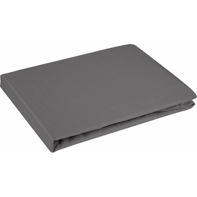 Takoy plachta bez gumy z bavlneného saténu farba oceľová 125 g/m2 DINA Diva Line-HF-406072 160x210