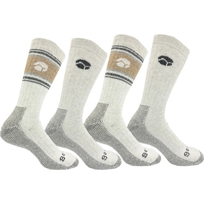 Gelert Мъжки чорапи Gelert 4Pk Crw Socks Mens - White