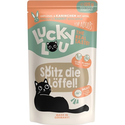 Lucky Lou Adult drůbeží a králičí 16 x 125 g
