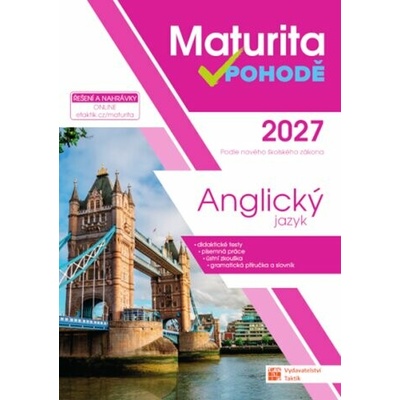 Maturita v pohodě 2027 Anglický jazyk