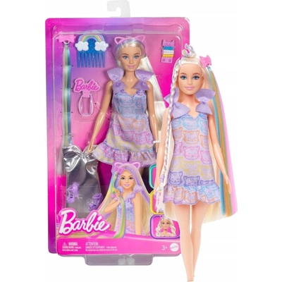 Barbie Hra s vlasmi Bábika Módna Dlhá Blond 2