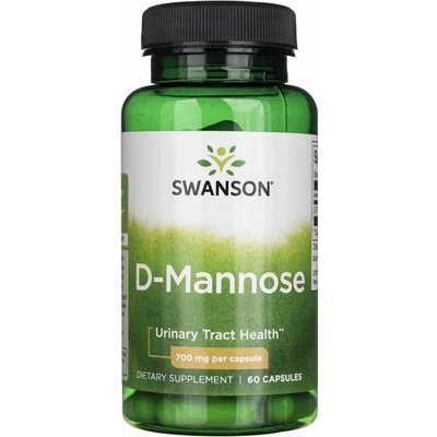 Swanson D-Manóza 700 mg 60 kapsúl