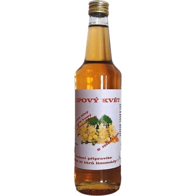 ZDRAVÝ VĚK Bylinný sirup Lipový květ 0,5 l