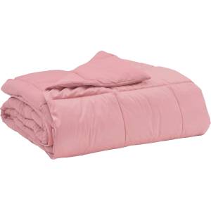 Pure Line Home Всесезонна олекотена завивка Soft Duo All Season от микрофибър, розова