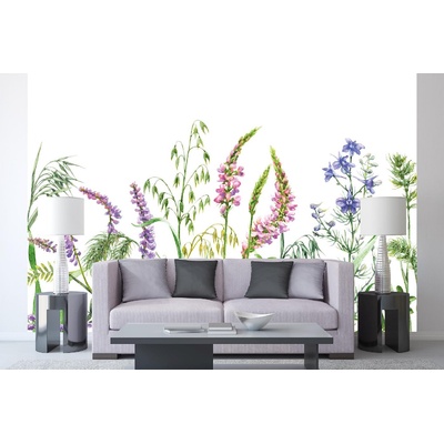 DIMEX ART Самозалепваща се флизелинова фототапета диви цветя 375 x 250 см