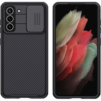 Nillkin Калъф с Плъзгач за Камера за SAMSUNG S21 FE, NILLKIN CamShield Case, Черен (6902048221222)