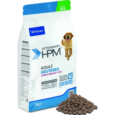 Veterinary HPM Adult Neutered Large & Medium Dog 3 kg