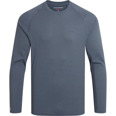 Craghoppers Мъжка блуза с дълъг ръкав Craghoppers Nosilife Solarshield+ L/S T-Shirt Longsleeve - Dark Pewter (216-8569-0211)