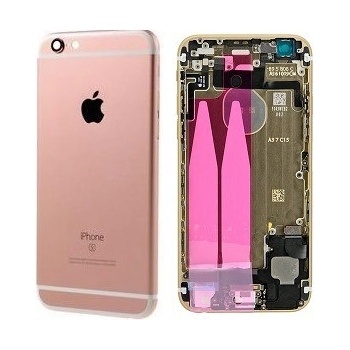 Kryt Apple iPhone 6S zadní rose zlatý