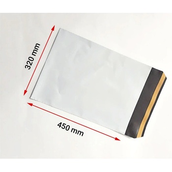 Plastové obálky veľ. "XL" 32x45cm (60my) *100ks