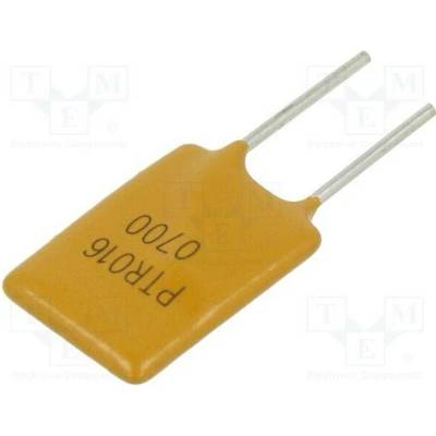 EATON/BUSSMANN PTR016V0700-BK Pojistka: polymerová PTC; 7A; Imax: 100A; THT; PTR016V; brašna